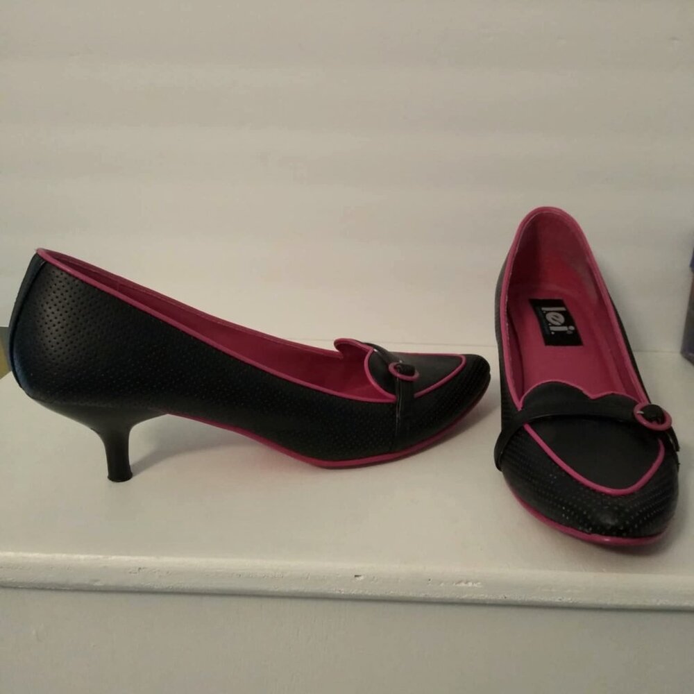 LEI Barbee kitten heels size 7.5